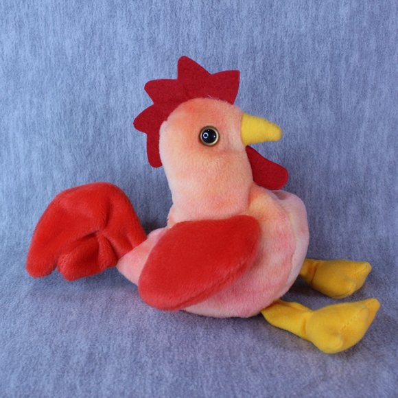 TY DOODLE the ROOSTER #4171 Beanie Babies 3-8-1996 VINTAGE NWT - Picture 5 of 5
